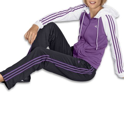 adidas freizeitanzug damen baumwolle|Frauen .